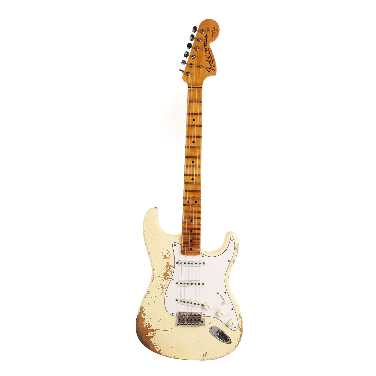 Fender Custom Shop Yngwie Malmsteen Signature Stratocaster Neo Relic Vintage White Music Zoo Exclusive — 3