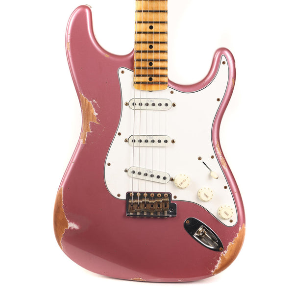 Fender Custom Shop Yngwie Malmsteen Signature Stratocaster Neo Relic Burgundy Mist Metallic Music Zoo Exclusive