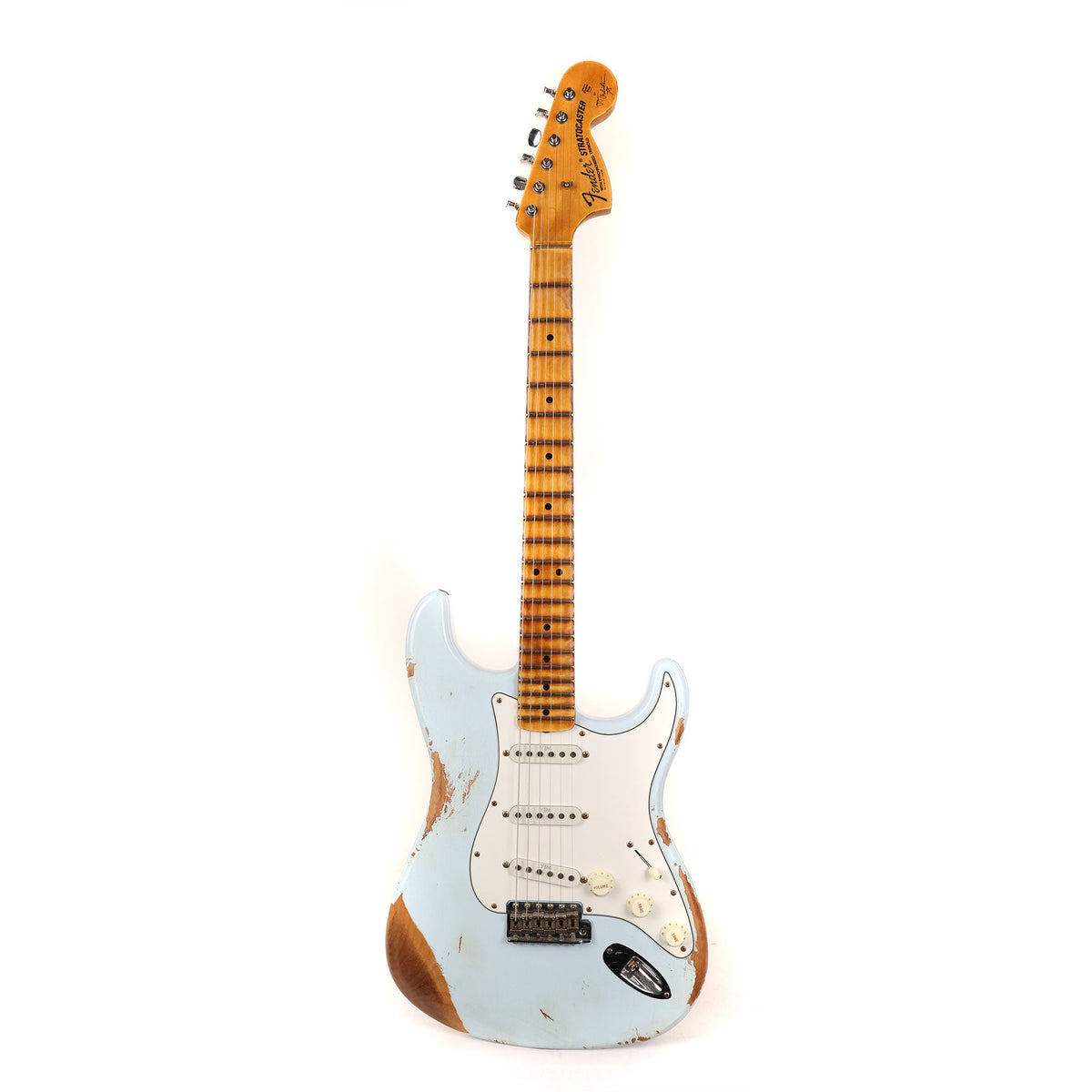 Fender Custom Shop Yngwie Malmsteen Signature Stratocaster Neo Relic Sonic Blue Music Zoo Exclusive — 2