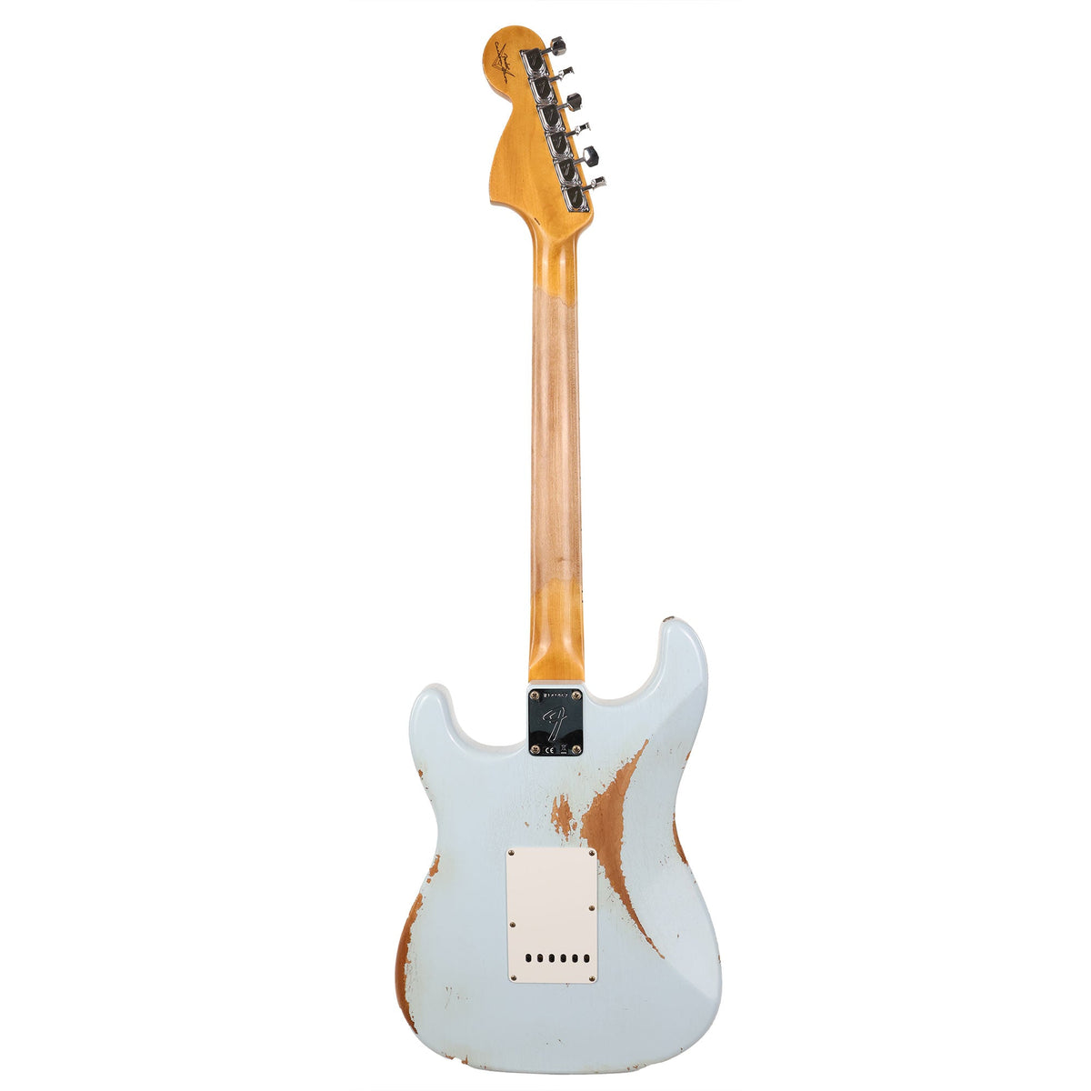 Fender Custom Shop Yngwie Malmsteen Signature Stratocaster Neo Relic Sonic Blue Music Zoo Exclusive — 3