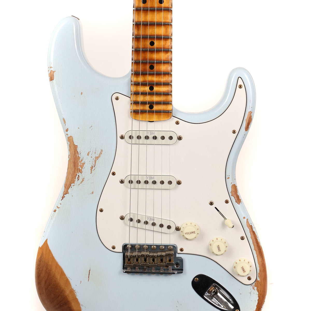 Fender Custom Shop Yngwie Malmsteen Signature Stratocaster Neo Relic Sonic Blue Music Zoo Exclusive — 4