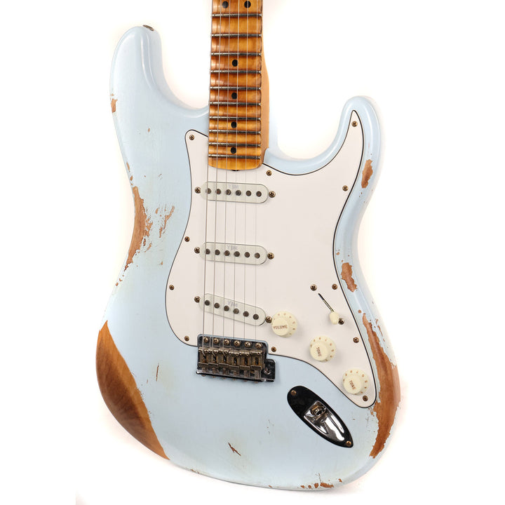 Fender Custom Shop Yngwie Malmsteen Signature Stratocaster Neo Relic Sonic Blue Music Zoo Exclusive