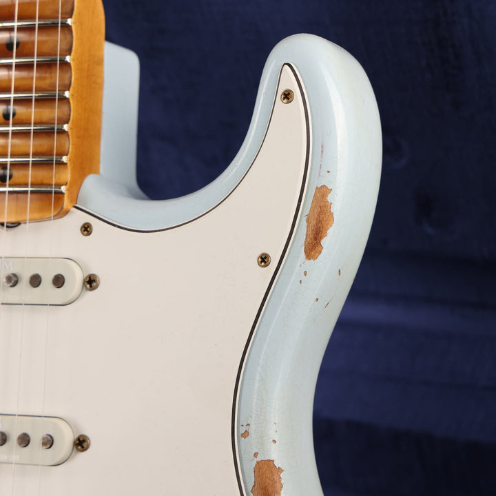 Fender Custom Shop Yngwie Malmsteen Signature Stratocaster Neo Relic Sonic Blue Music Zoo Exclusive