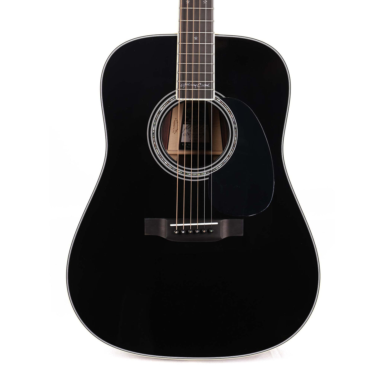 Martin D-35 Johnny Cash Acoustic Gloss Black 2024 — 1