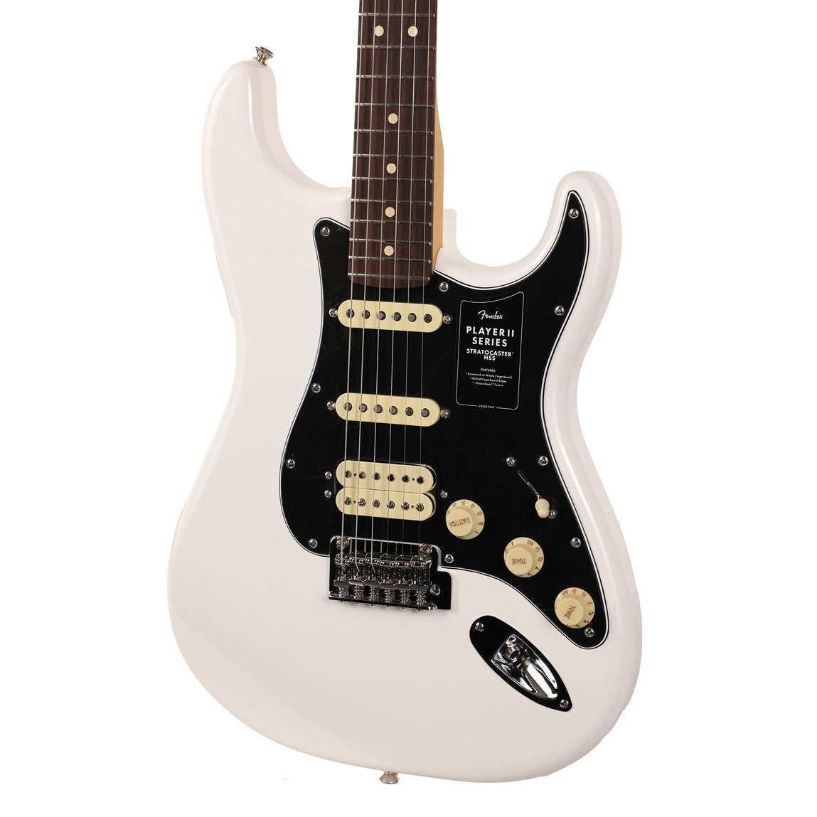 Fender Player II Stratocaster HSS Polar White 2024 | The