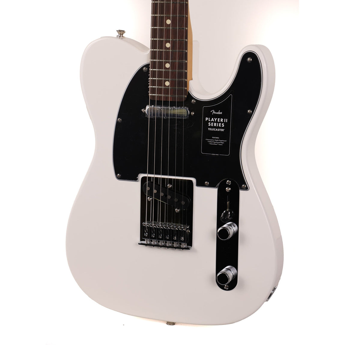 Fender Player II Telecaster Polar White | The Music Zoo