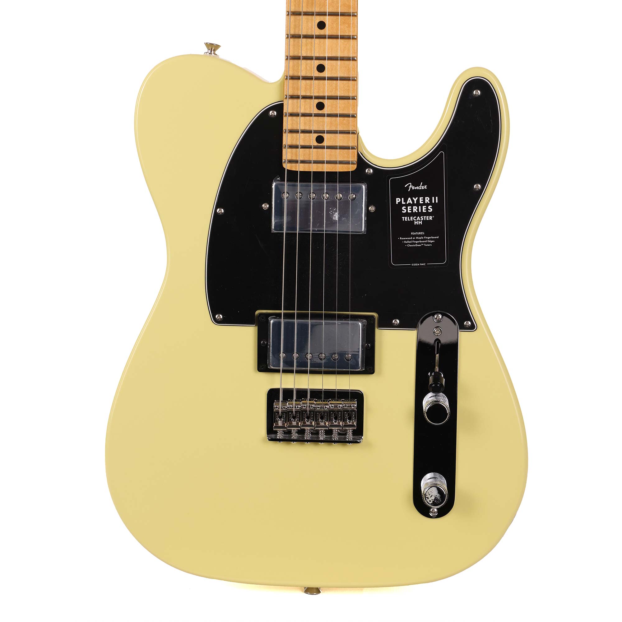 Fender Player II Telecaster HH Hialeah Yellow 2024 | The