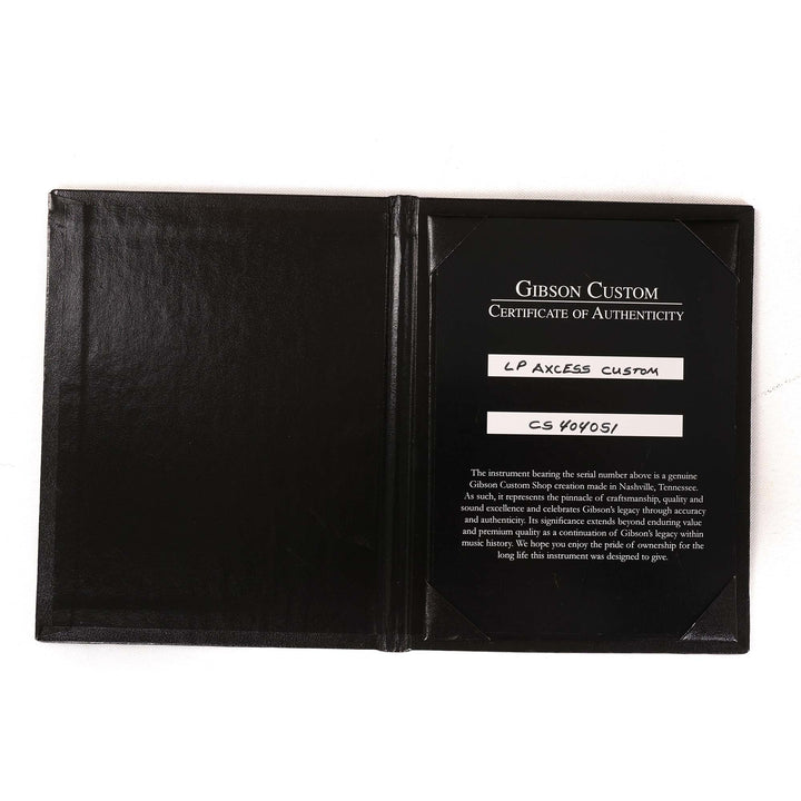 Gibson Custom Shop Les Paul Custom Axcess Floyd Rose Made 2 Measure Aspen White