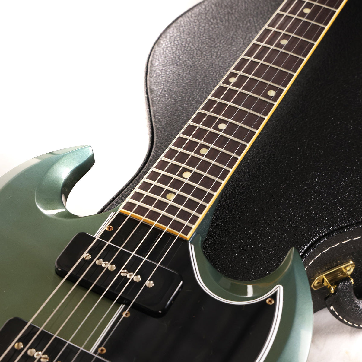 Gibson Custom Shop 1963 SG Special Reissue Made 2 Measure VOS Aged Pelham Blue — 7