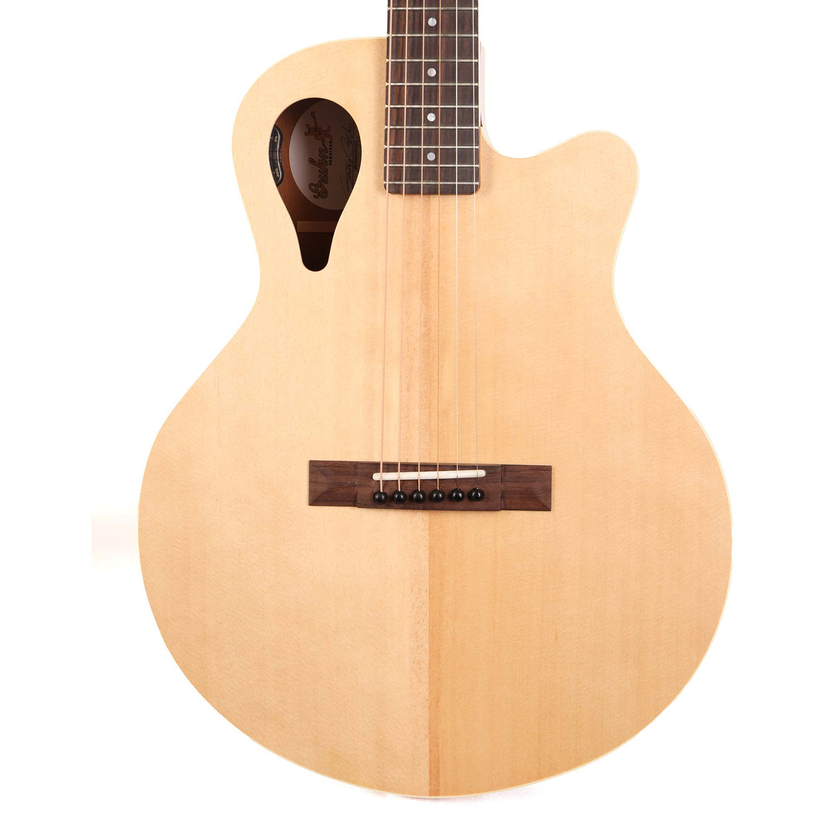 Gruhn Versitar Sitka Spruce and Mahogany Acoustic-Electric Natural — 1