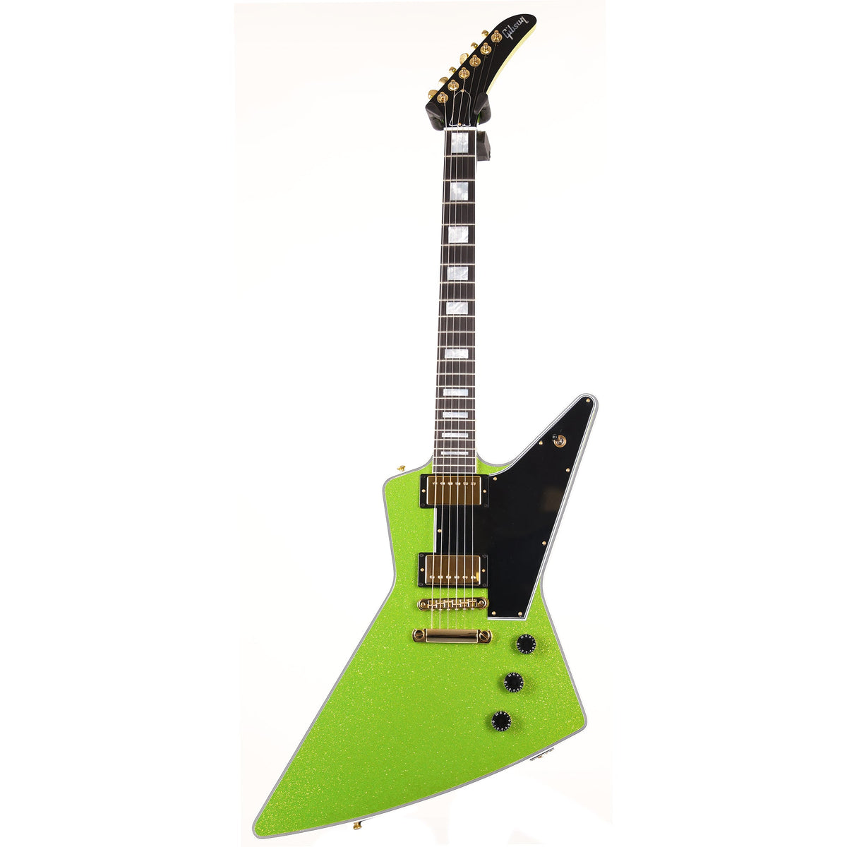 Gibson Custom Shop Explorer Custom Gecko Green Sparkle Gloss Made 2 Measure — 2