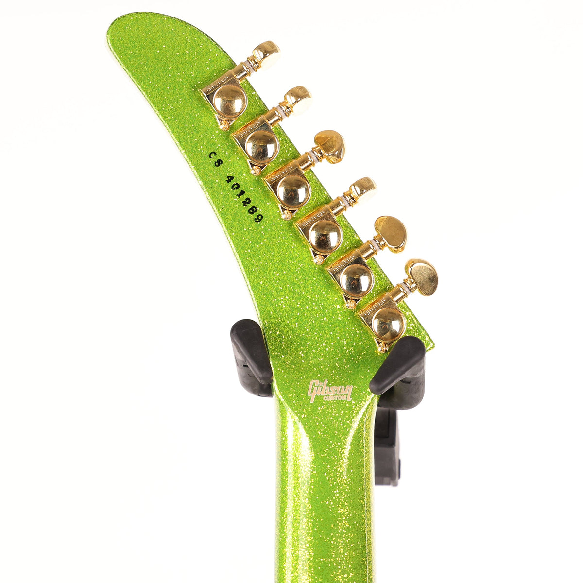Gibson Custom Shop Explorer Custom Gecko Green Sparkle Gloss Made 2 Measure — 7