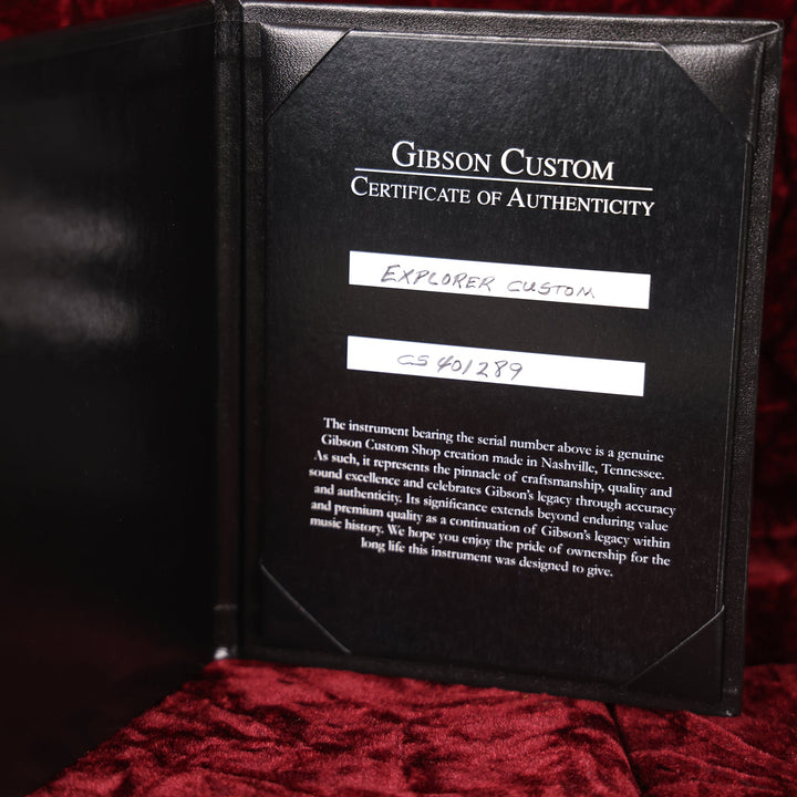 Gibson Custom Shop Explorer Custom Gecko Green Sparkle Gloss Made 2 Measure