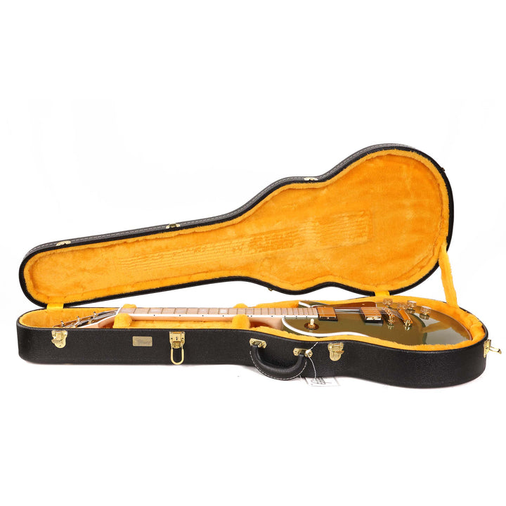 Gibson Custom Shop Les Paul Custom Made 2 Measure Olive Drab Maple Neck Murphy Lab Light Aged