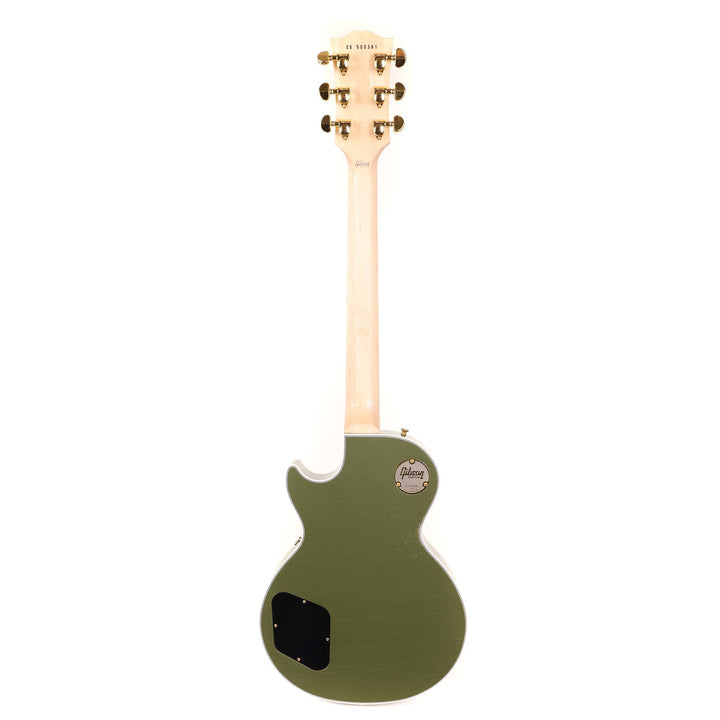 Gibson Custom Shop Les Paul Custom Made 2 Measure Olive Drab Maple Neck Murphy Lab Light Aged