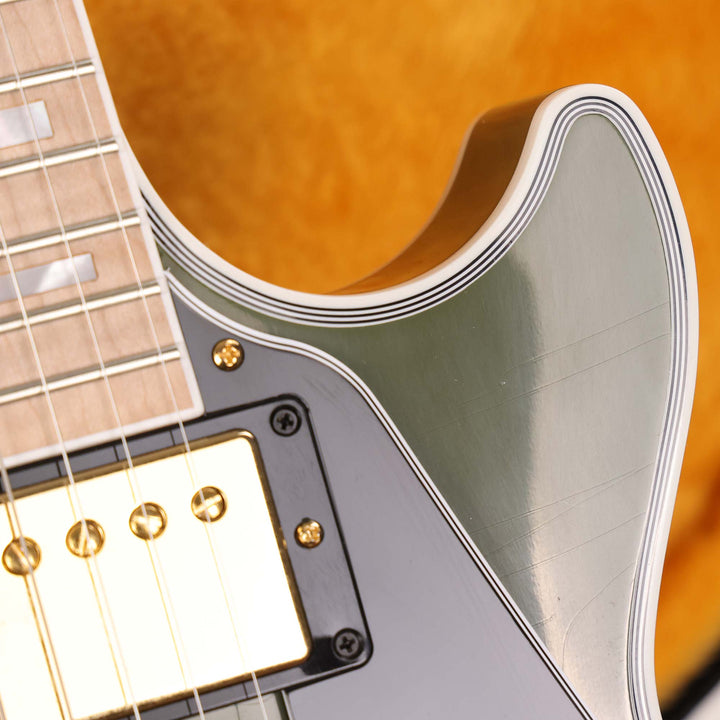 Gibson Custom Shop Les Paul Custom Made 2 Measure Olive Drab Maple Neck Murphy Lab Light Aged