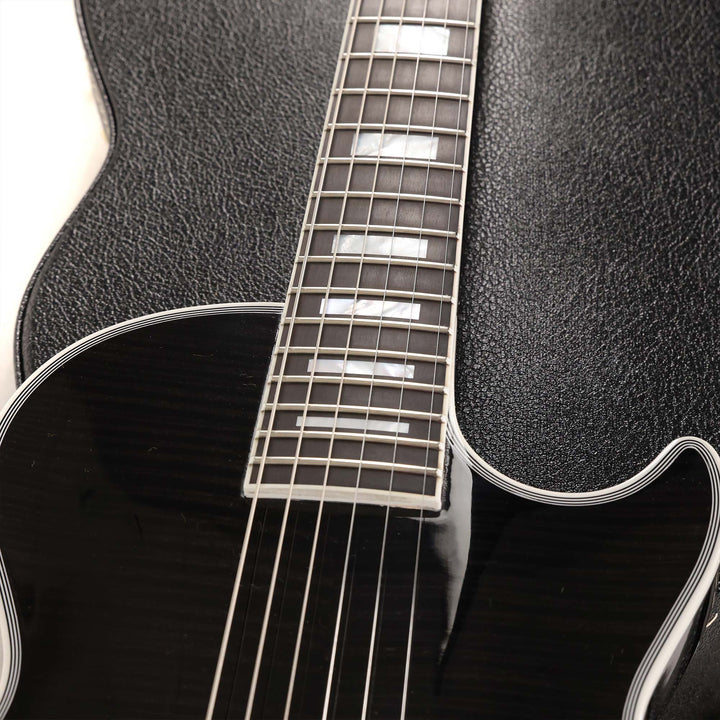 Gibson Custom Shop Les Paul Axcess Custom Made 2 Measure Trans Black Torrified Maple Top 2026
