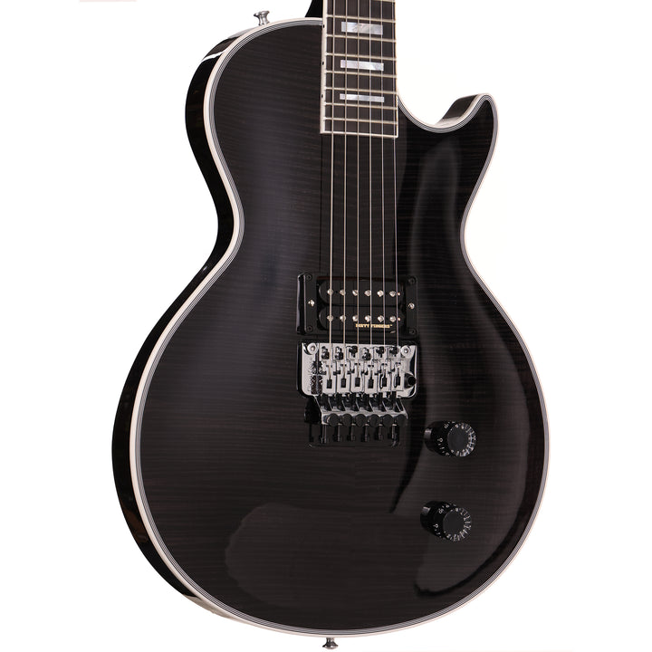 Gibson Custom Shop Les Paul Axcess Custom Made 2 Measure Trans Black Torrified Maple Top 2026