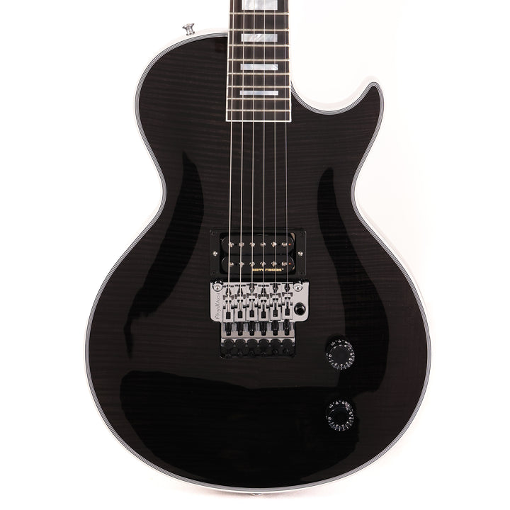 Gibson Custom Shop Les Paul Axcess Custom Made 2 Measure Trans Black Torrified Maple Top 2026