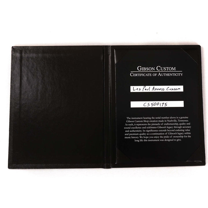 Gibson Custom Shop Les Paul Custom Axcess Made 2 Measure All-Natural