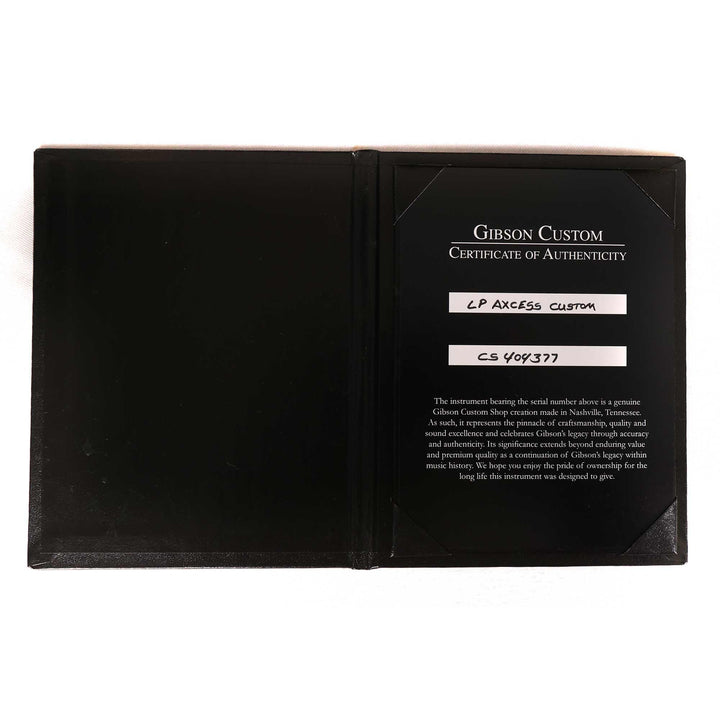 Gibson Custom Shop Les Paul Axcess Custom Made 2 Measure Dirty Lemon Burst and Maple Fretboard