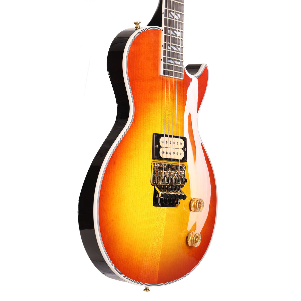 Gibson Custom Shop Les Paul Axcess Custom Made 2 Measure Sunrise Teaburst — 5