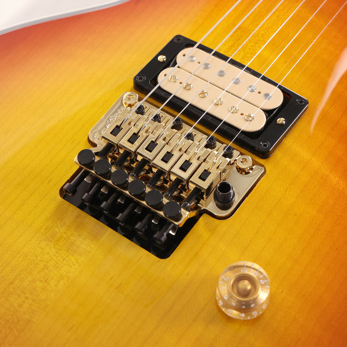 Gibson Custom Shop Les Paul Axcess Custom Made 2 Measure Sunrise Teaburst — 8