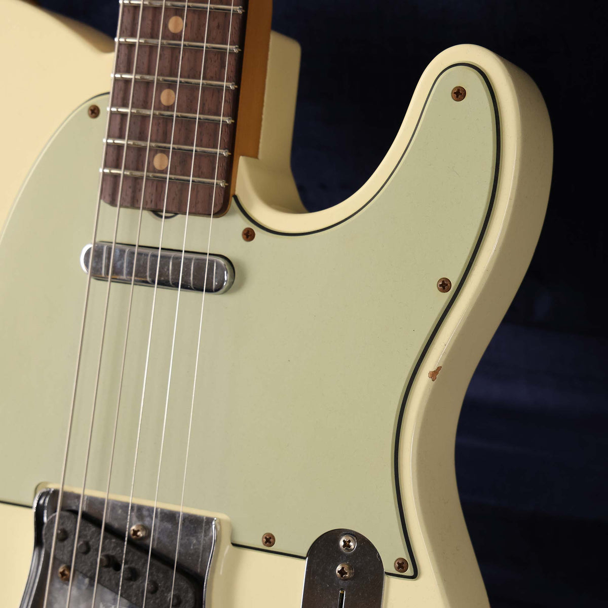 Fender Custom Shop 1963 Telecaster Relic Vintage White — 10