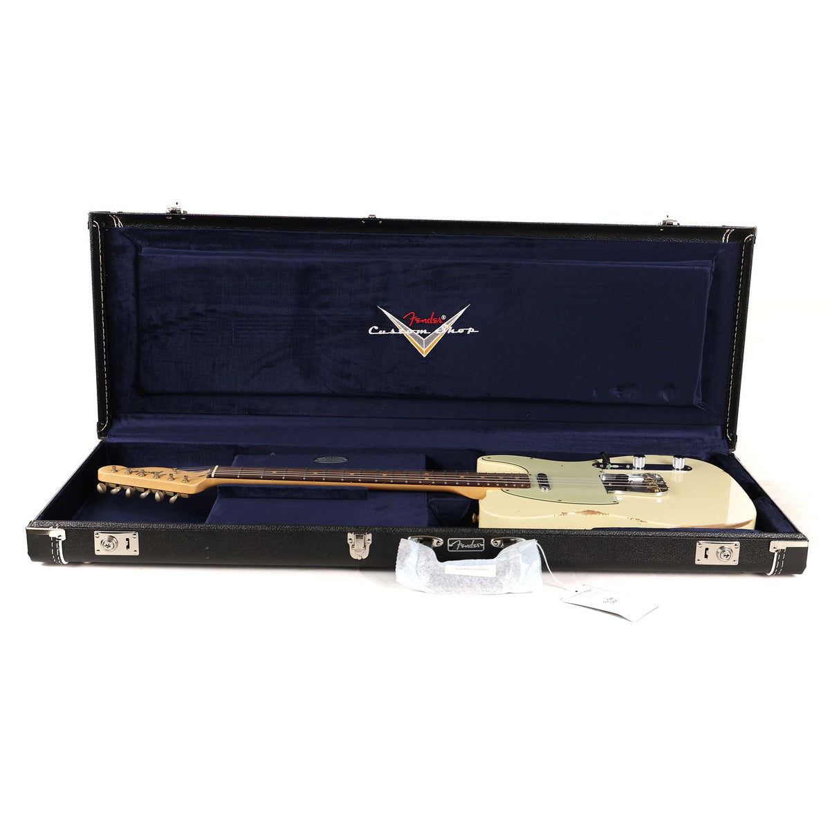 Fender Custom Shop 1963 Telecaster Relic Vintage White — 15