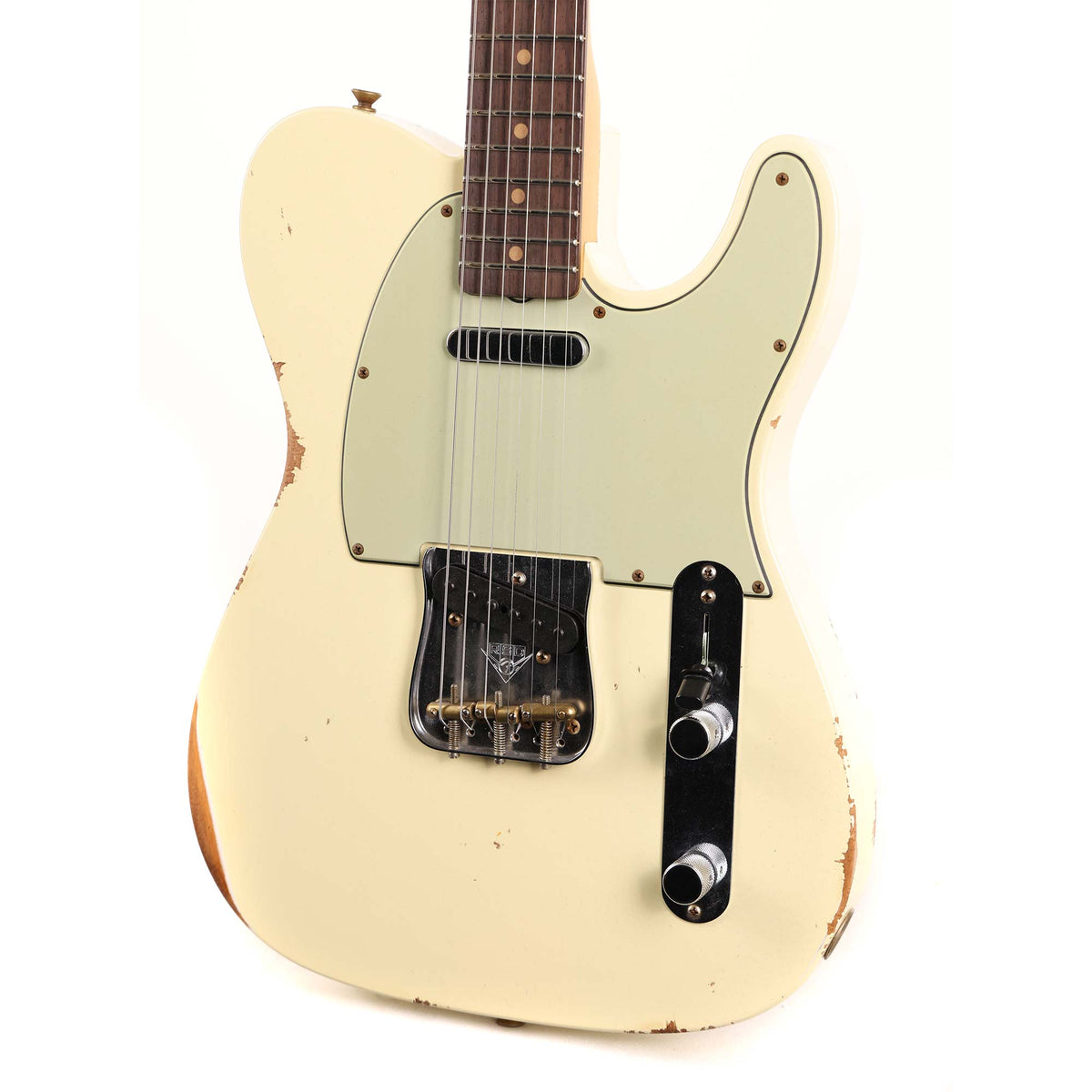 Fender Custom Shop 1963 Telecaster Relic Vintage White — 5