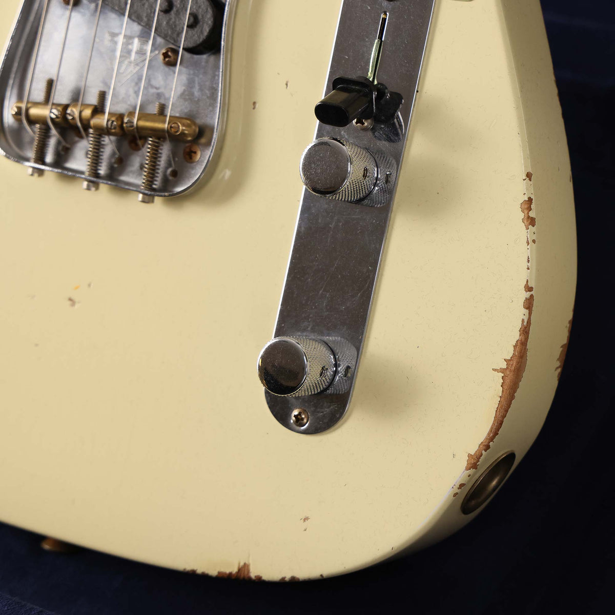 Fender Custom Shop 1963 Telecaster Relic Vintage White — 9