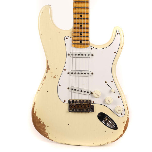 Fender Custom Shop Yngwie Malmsteen Signature Stratocaster Neo Relic Vintage White Music Zoo Exclusive