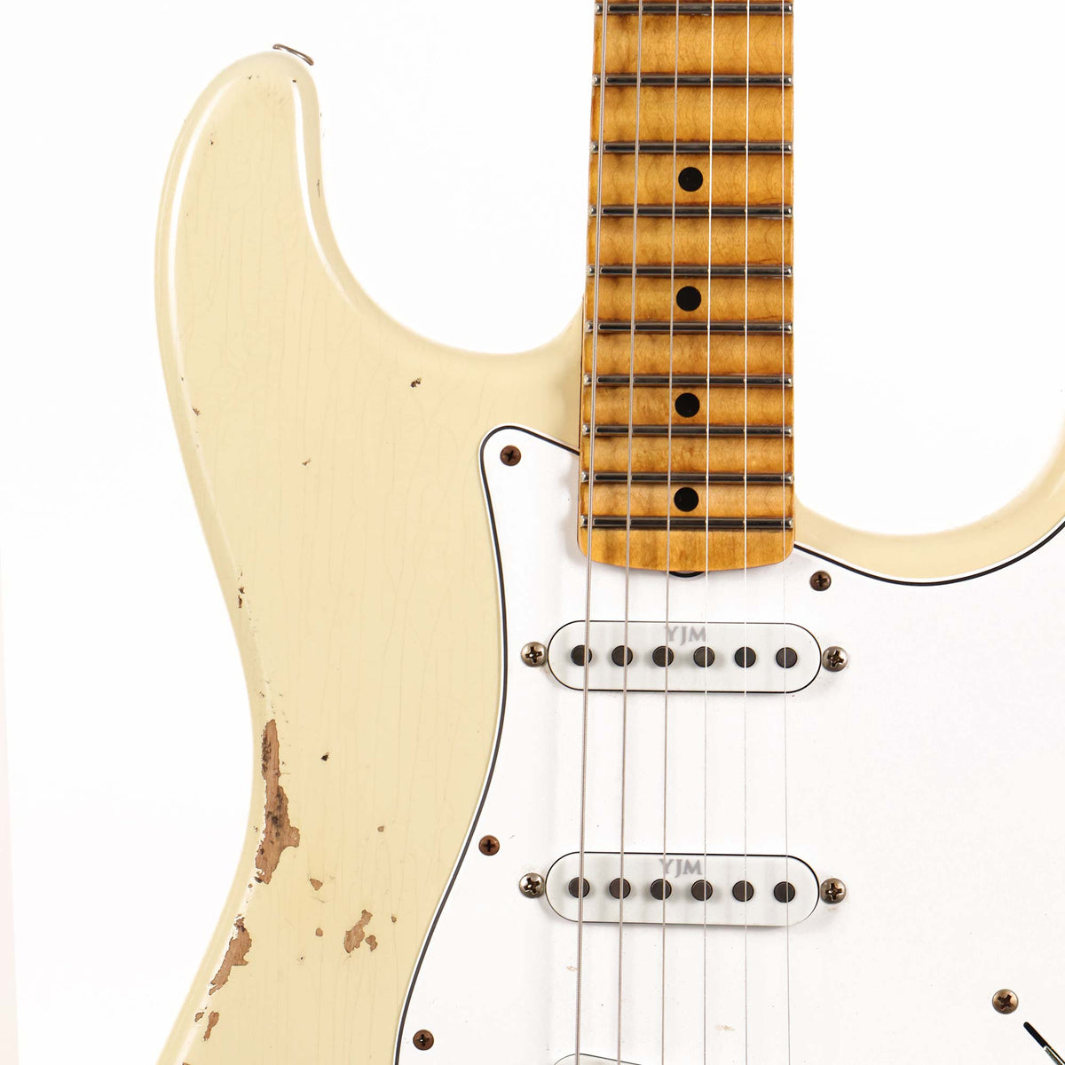 Fender Custom Shop Yngwie Malmsteen Signature Stratocaster Neo Relic Vintage White Zoo Exclusive 2024 — 4