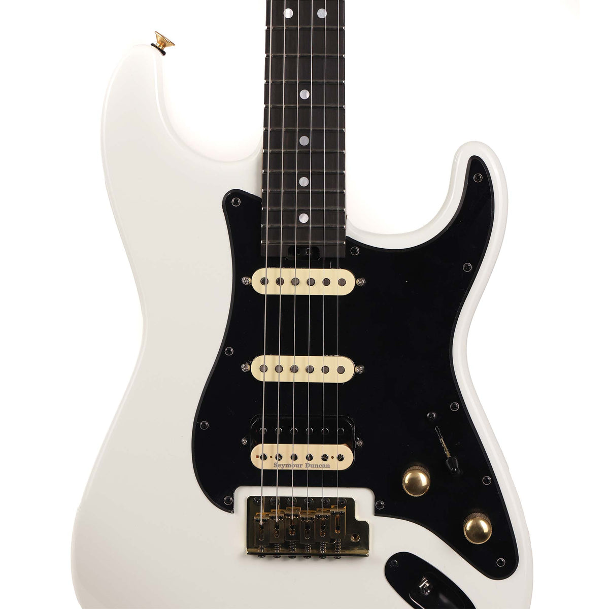 Charvel Custom Shop So-Cal HSS Olympic White — 4