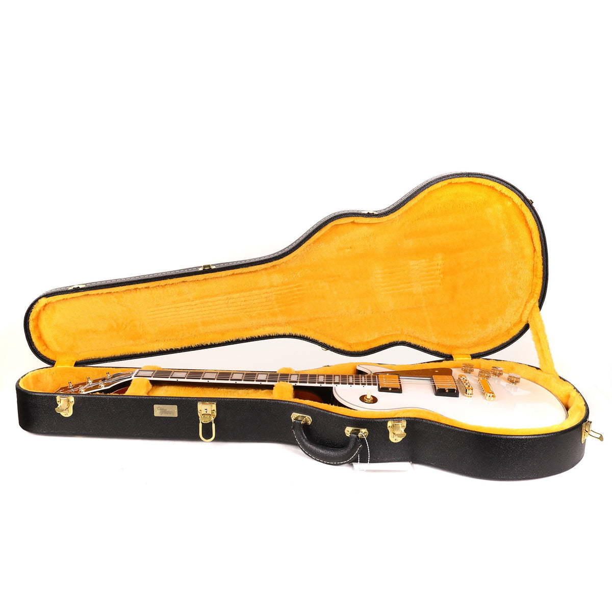 Gibson Custom Shop Les Paul Custom Made 2 Measure 2-Tone Tuxedo Alpine White and Ebony — 10