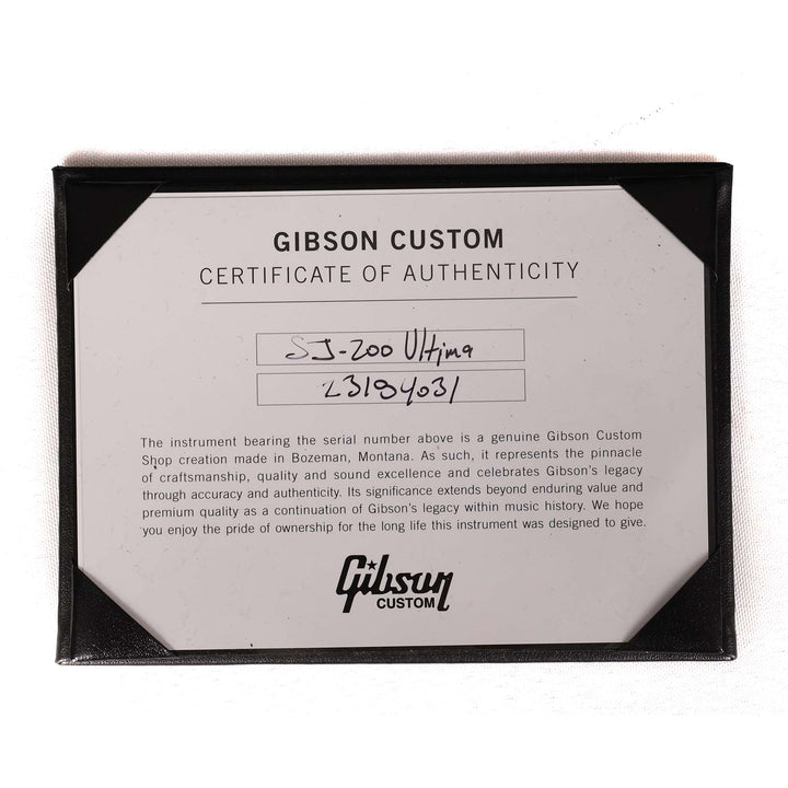 Gibson SJ-200 Ultima Acoustic Guitar 68 Cherry Sunburst