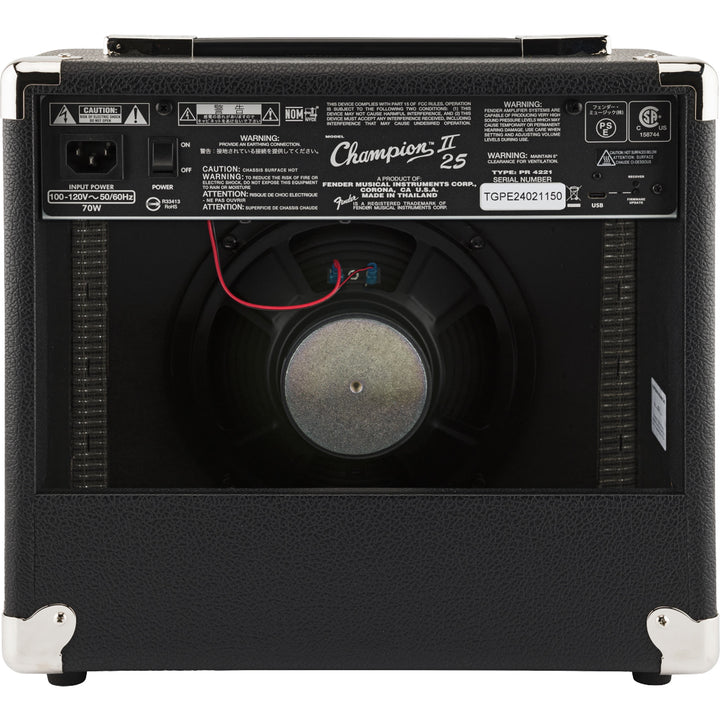 Fender Champion II 25 Combo Amplifier