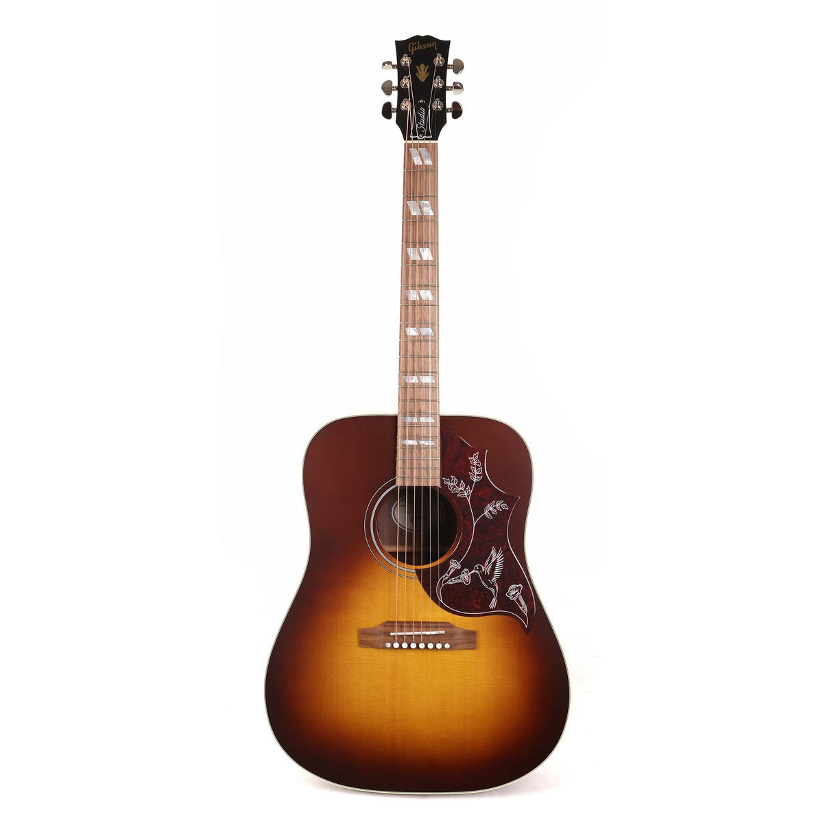 Gibson Hummingbird Studio Walnut Acoustic-Electric Satin Walnut Burst 2024 — 2
