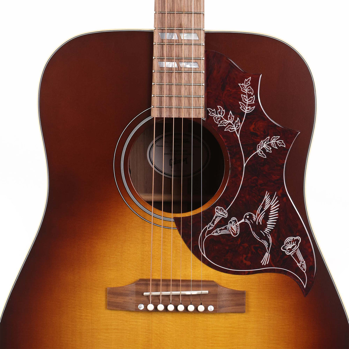Gibson Hummingbird Studio Walnut Acoustic-Electric Satin Walnut Burst 2024 — 4