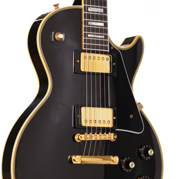 Gibson Custom Shop 1968 Les Paul Custom Ebony Murphy Lab Ultra Light Aged