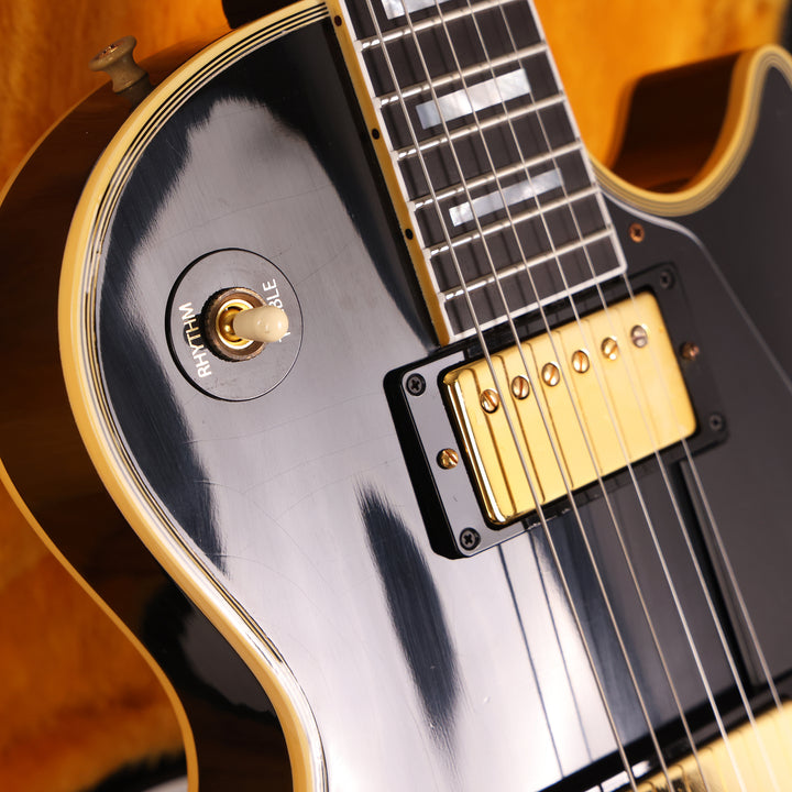 Gibson Custom Shop 1968 Les Paul Custom Ebony Murphy Lab Ultra Light Aged
