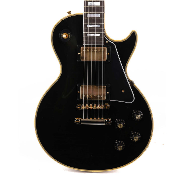 Gibson Custom Shop 1968 Les Paul Custom Ebony Murphy Lab Ultra Light Aged