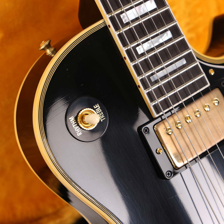 Gibson Custom Shop 1968 Les Paul Custom Ebony Murphy Lab Ultra Light Aged