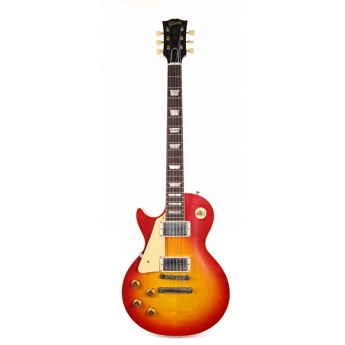Gibson Custom Shop 1958 Les Paul Standard Reissue Left-Handed Washed Cherry Sunburst VOS — 2