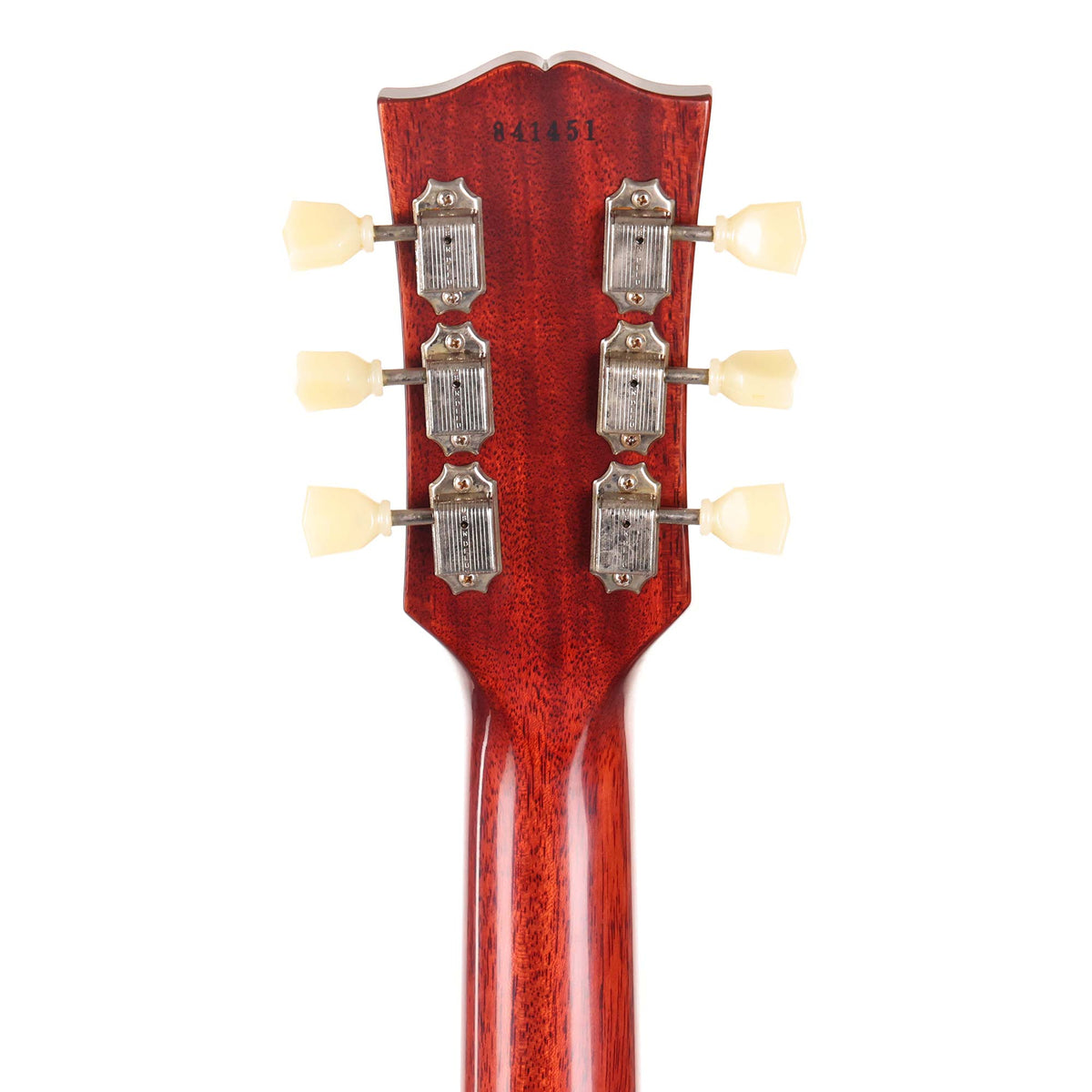 Gibson Custom Shop 1958 Les Paul Standard Reissue Left-Handed Washed Cherry Sunburst VOS — 7