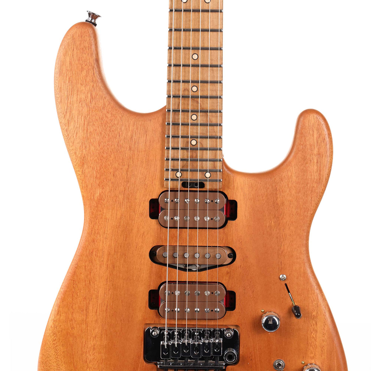 Charvel Guthrie Govan Signature HSH Michigan Mahogany Natural Music Zoo Exclusive — 4