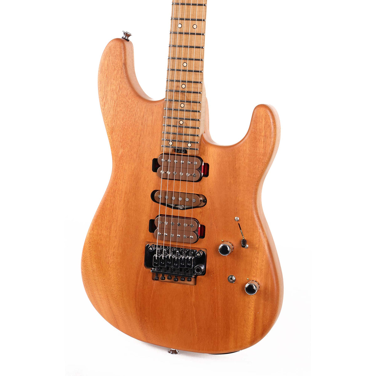 Charvel Guthrie Govan Signature HSH Michigan Mahogany Natural Music Zoo Exclusive — 5