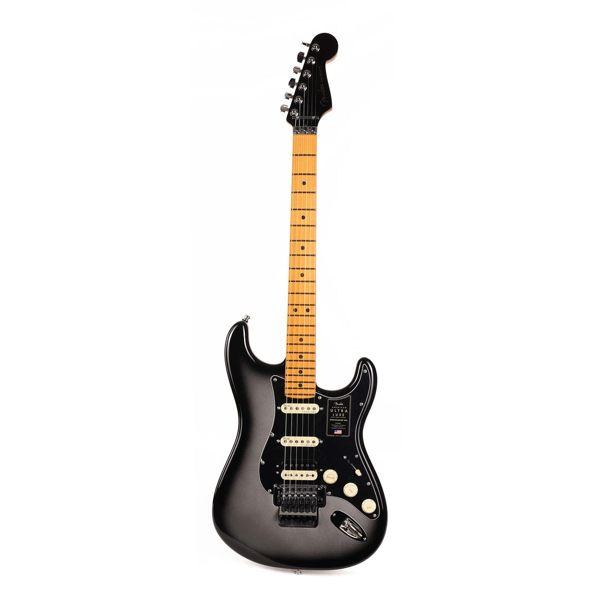 Fender Ultra Luxe Stratocaster HSS Floyd Rose Silverburst Used — 2