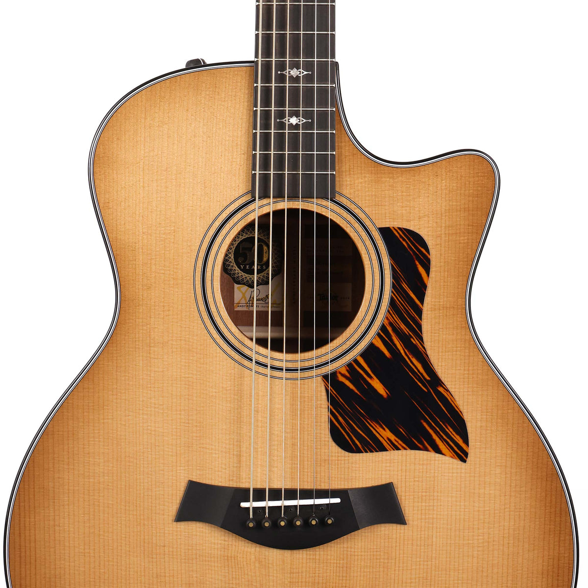 Taylor 50th Anniversary 316ce Baritone-6 LTD Acoustic-Electric Shaded Edgeburst 2024 — 4