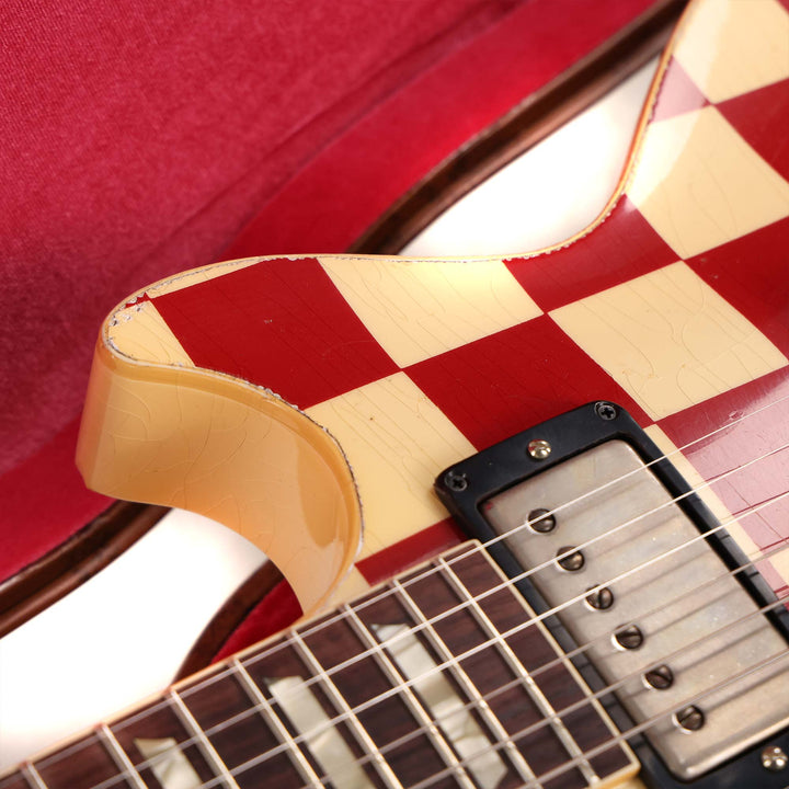 Gibson Custom Shop 1958 Les Paul Standard Made 2 Measure Checkerboard Top Murphy Lab Heavy Aged